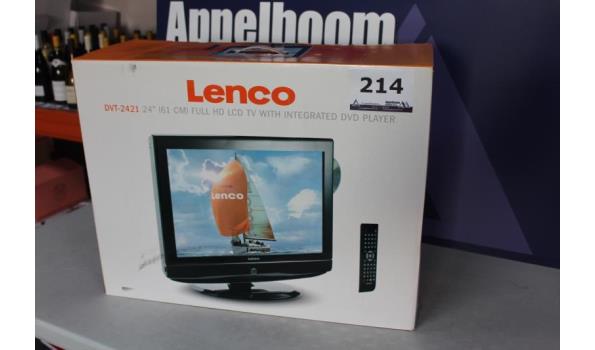 lcd tv LENCO DVT-2421 met ingeb dvd-speler, werking niet gekend